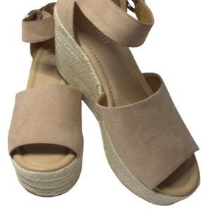 Nine West Adell Women's Espadrille Wedge Sandals Size 10